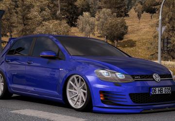 Volkswagen Golf 7 GTIверсия 1.1 для Euro Truck Simulator 2 (v1.39.x)