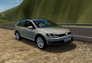 Volkswagen Golf Alltrack 2015версия 25.05.2022 для City Car Driving (v1.5.9.2)