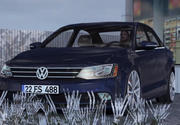 Volkswagen Jetta 2018версия 2.4 для American Truck Simulator (v1.57.x)