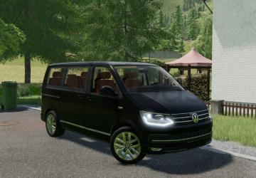 Volkswagen Multivan T6 2016версия 1.2.0.0 для Farming Simulator 2022 (v1.14.x)