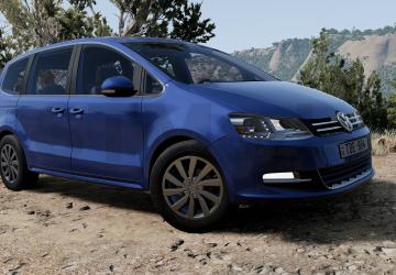 Volkswagen Sharan (2016)версия 1.2 для BeamNG.drive (v0.36.x)