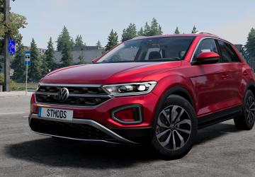 Volkswagen T-Roc (2021-2024)версия 1.0 для BeamNG.drive (v0.37.x)