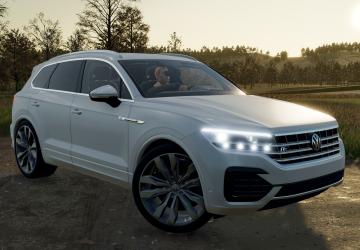 Volkswagen Touareg R-Line 2019версия 1.0.0.0 для Farming Simulator 2022 (v1.13.x)