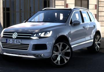 Volkswagen Touaregверсия 3.0 для Euro Truck Simulator 2 (v1.57.x)