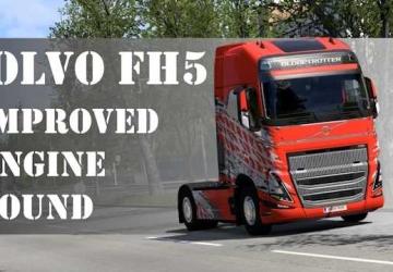 Volvo FH5 Improved Engine Soundверсия 1.0 для Euro Truck Simulator 2 (v1.53.x)