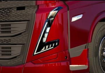 Volvo FH5 SCS  Foglights Reworkedверсия 1.1 для Euro Truck Simulator 2 (v1.53.x)