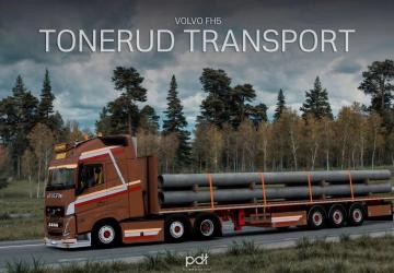 Volvo FH5 Tonerud Transportверсия 1.0 для Euro Truck Simulator 2 (v1.53.x)