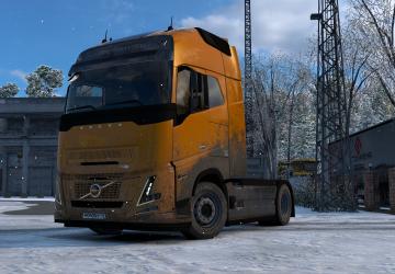 VOLVO FH6 Aero 2024 WINTERверсия 1.0 для Euro Truck Simulator 2 (v1.53)