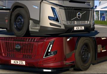 Volvo FH6 SCS  Foglights Reworkedверсия 1.0 для Euro Truck Simulator 2