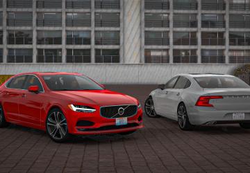 Volvo S90 2020версия 2.2 для American Truck Simulator (v1.57.x)