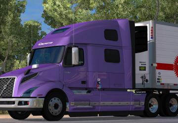 Volvo VNL 2018 в трафикверсия 1.2 для American Truck Simulator (v1.43.x, 1.44.x)