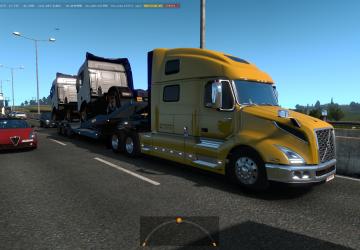 Volvo VNL 2018 в трафикверсия 1.2 для Euro Truck Simulator 2 (v1.43.x, 1.44.x)