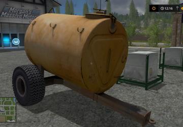 ВУО 3А бочка желтаяверсия 1.0 для Farming Simulator 2017 (v1.5.3.1)