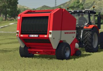 Welger round balerверсия 1.0.0.1 для Farming Simulator 2025