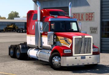 Western Star 4900FAверсия 3.3a для American Truck Simulator (v1.40.x)
