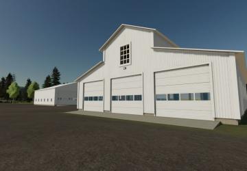 White Michigan Farm Buildings Packверсия 1.0.0.0 для Farming Simulator 2022