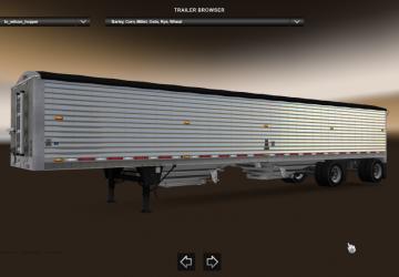 Wilson Pacesetter grain hopperверсия 1.0 для American Truck Simulator (v1.32.x, - 1.34.x)