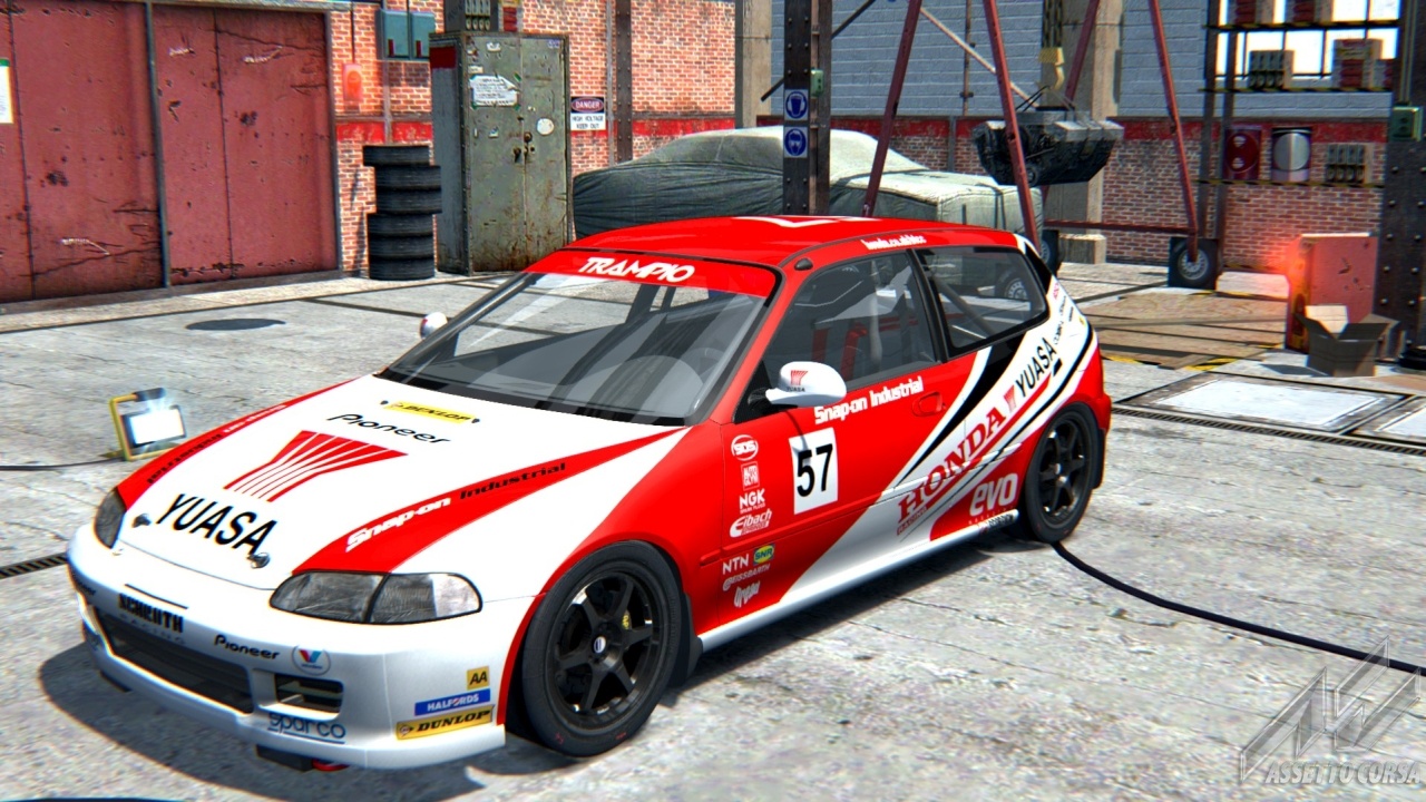 Assetto Corsa "Honda Civic SiR-II GRA"