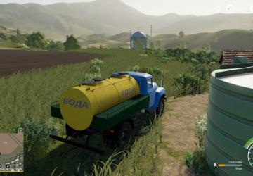 ЗиЛ-130 Молоковозверсия 1.1 для Farming Simulator 2019 (v1.7.x)