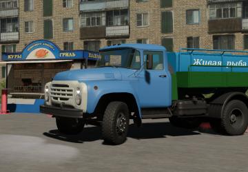 ЗиЛ-130 Рыбовозверсия 1.2 для Farming Simulator 2019 (v1.7.x)