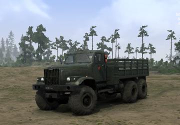 Звук и колеса ВИ-3 для КрАЗ 255версия 1.0 для Spintires: MudRunner (v25.02.21)