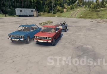 Звуки для ВАЗ-2106версия 1.0 для SpinTires (v03.03.16)